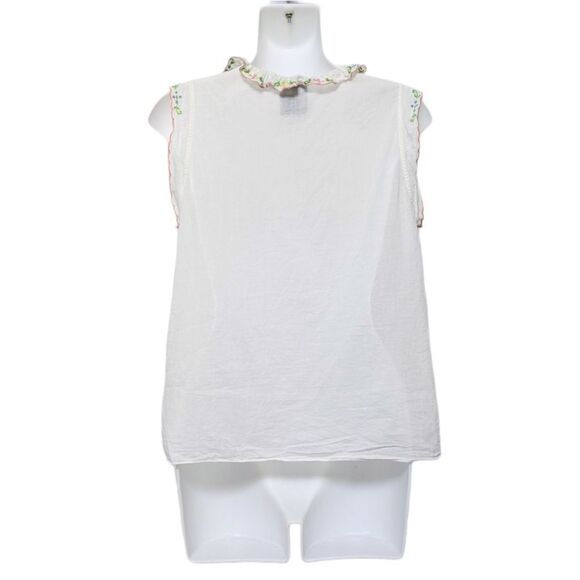 GIRLS FROM SAVOY Floral Farmhouse Ruffle Top 2 - Picture 6 of 8